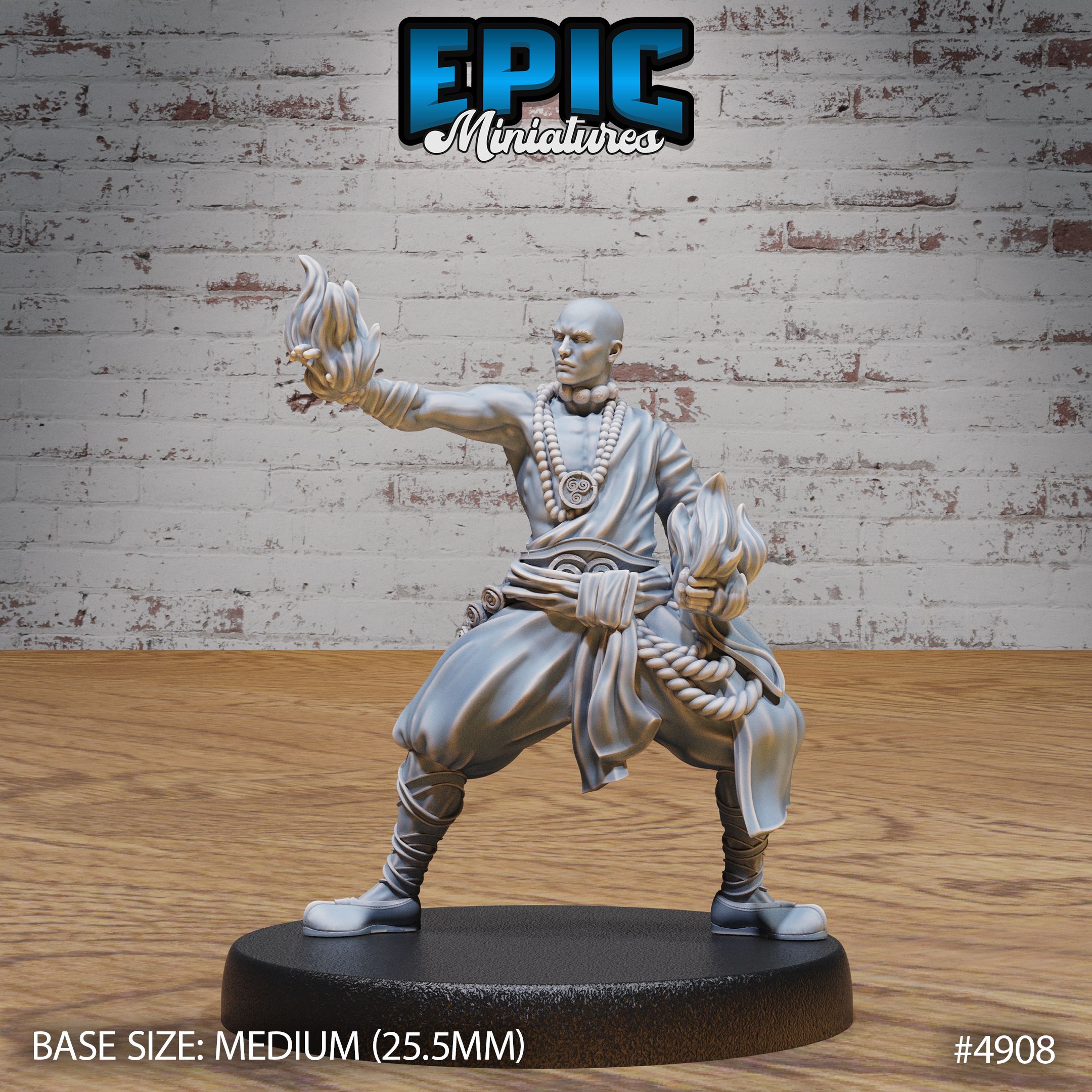 Shaolin Monk Magic / Male Buddhism Priest / Eastern Human Warrior / Kung Fu Master / Chinese Folk Fighter / Temple Guard / Buddhist Monastery / Iron Fist Encounter